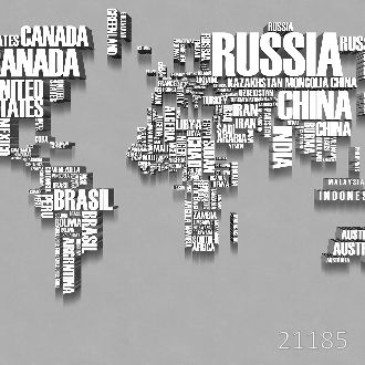 Карта со странами