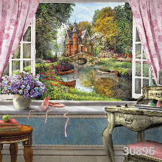 Окно балерины