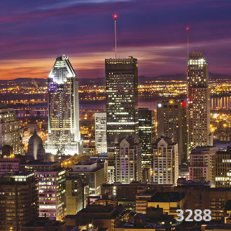 Рассвет в Монреале