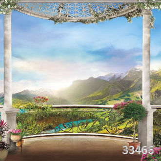 Терраса в горах