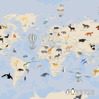 Карта со зверюшками 2
