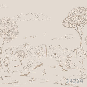 Mountain plateau pink