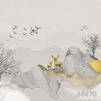 Deer in the mountains