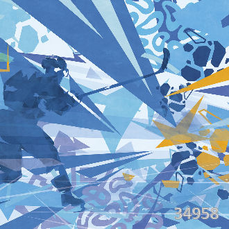 Хоккеист на льду