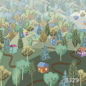 Домики в лесу 3