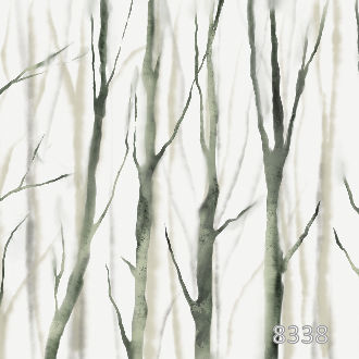 Акварельные деревья